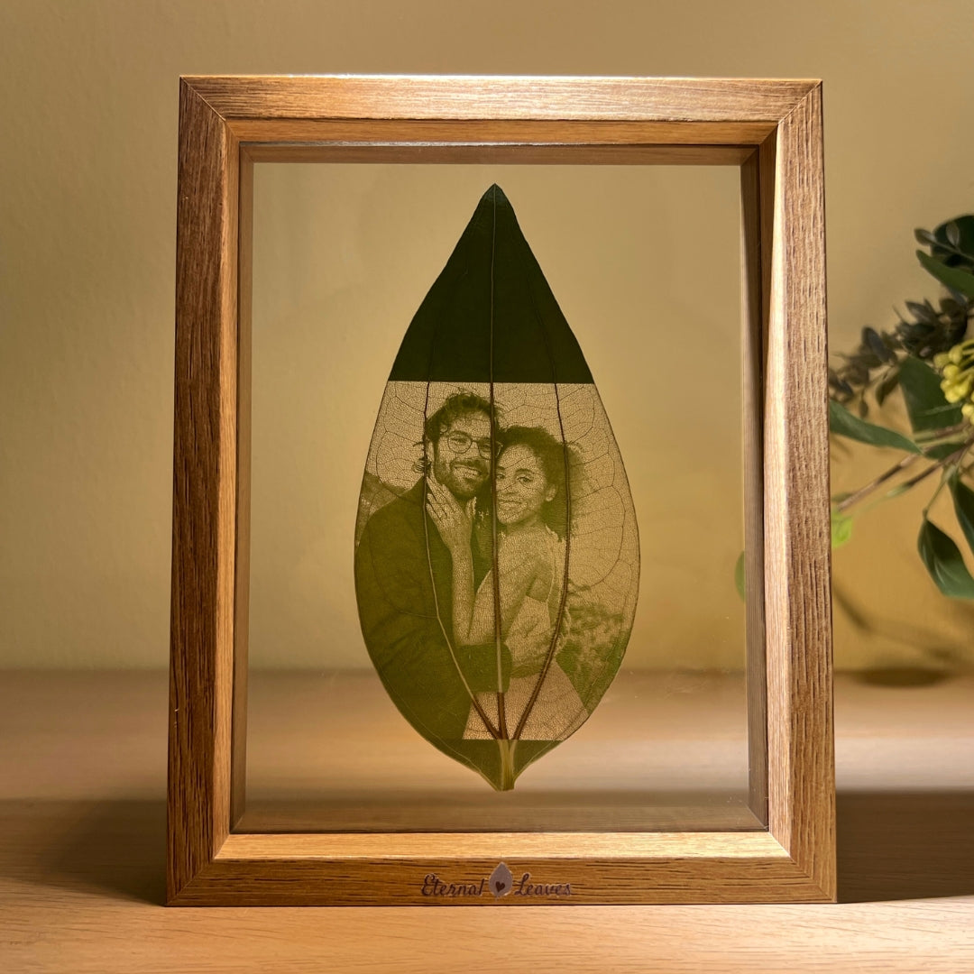 Custom Leaf Art Frame