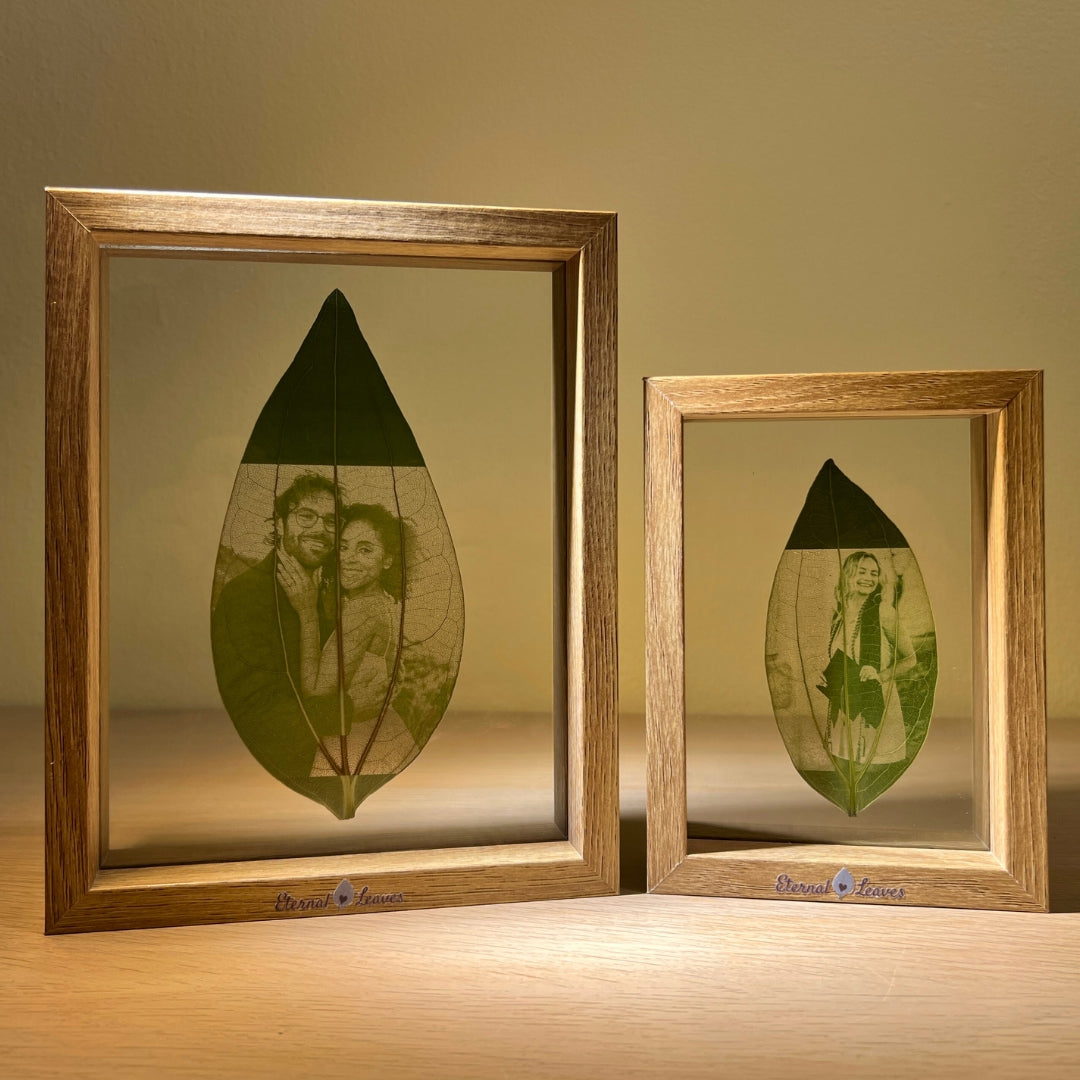 Custom Leaf Art Frame